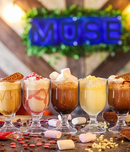 Milkshakes at Muse Coffee Co